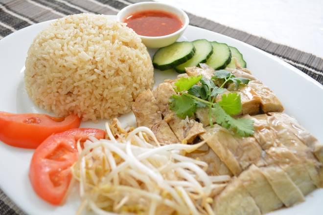 Hainanese Chicken Rice 海南鷄飯